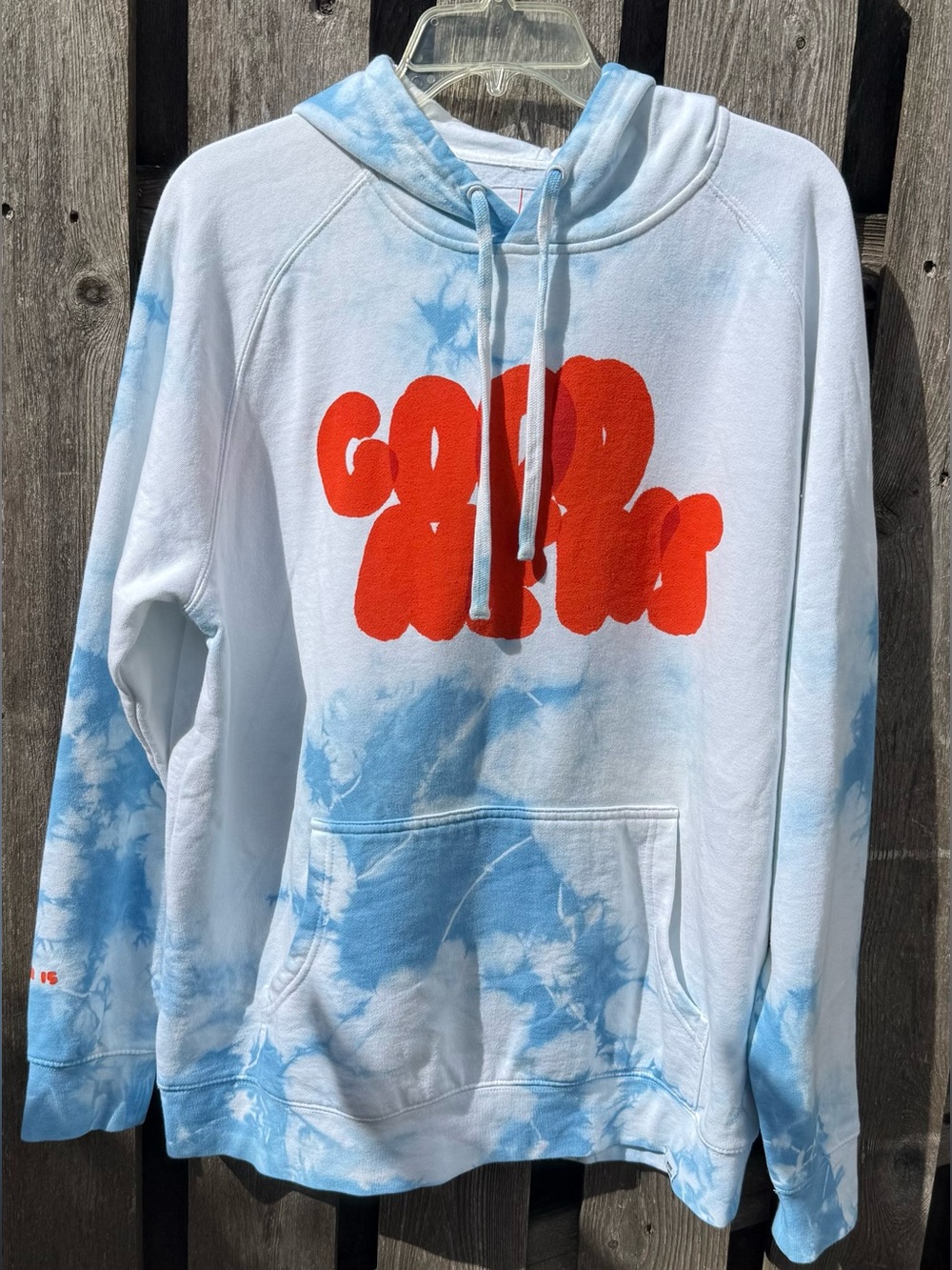 Words of Affirmation Words by Sadie Rob Tie-Dye Hoodie